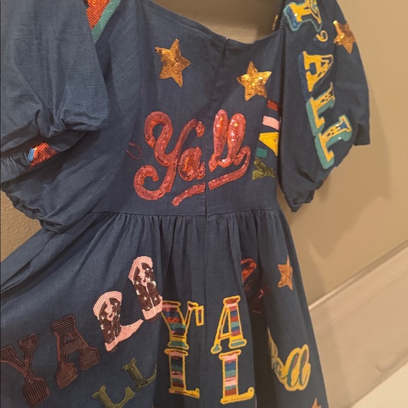 Queen of Sparkles Y’all all Over Dress Size S - Picture 4 of 4